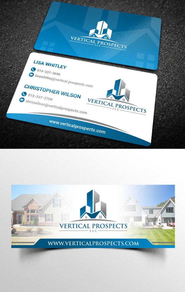 Vertical Prospects LLC logo design by Boomstudioz