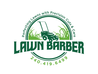 Lawn Barber Logo Design - 48hourslogo