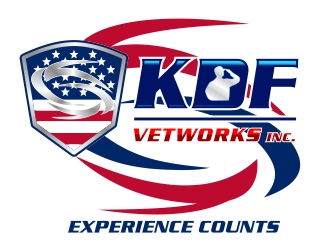 KDF Vetworks Inc. logo design by aura