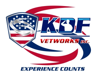 KDF Vetworks Inc. logo design by aura