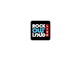 Rock Out Loud Live logo design by cybil