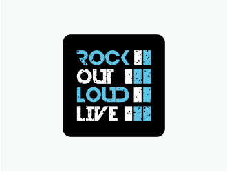 Rock Out Loud Live logo design by Susanti