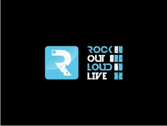 Rock Out Loud Live logo design by Susanti