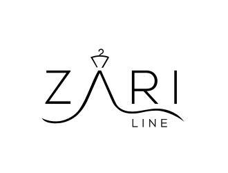 zari Line logo design by Rossee