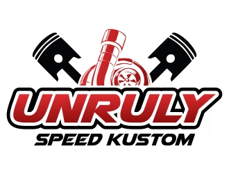 Unruly speed kustom  logo design by cikiyunn