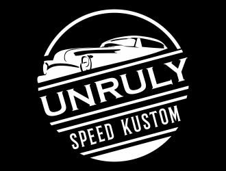 Unruly speed kustom  logo design by cikiyunn