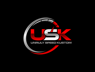 Unruly speed kustom  logo design by haidar