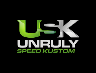 Unruly speed kustom  logo design by BintangDesign