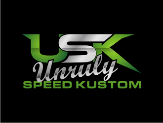 Unruly speed kustom  logo design by BintangDesign