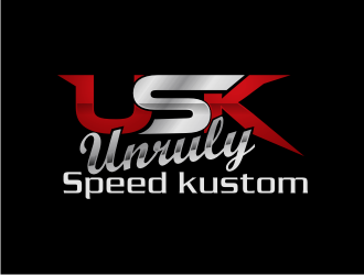 Unruly speed kustom  logo design by BintangDesign