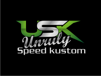 Unruly speed kustom  logo design by BintangDesign