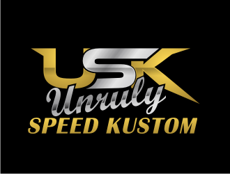 Unruly speed kustom  logo design by BintangDesign