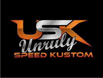 Unruly speed kustom  logo design by BintangDesign