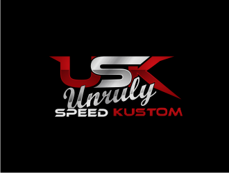 Unruly speed kustom  logo design by BintangDesign