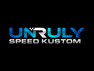 Unruly speed kustom  logo design by ingepro