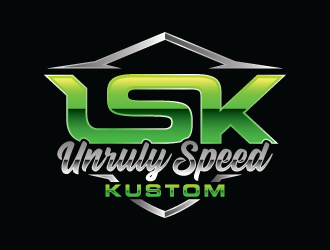 Unruly speed kustom  logo design by JMikaze