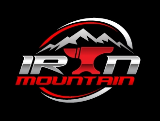 Iron Mountain logo design by dasigns