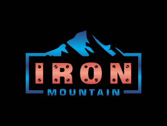 Iron Mountain logo design by oke2angconcept