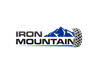 Iron Mountain logo design by blessings