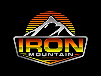 Iron Mountain logo design by AamirKhan