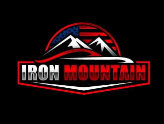 Iron Mountain logo design by dasigns