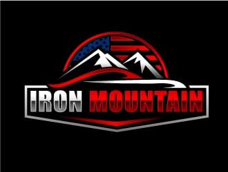 Iron Mountain logo design by dasigns