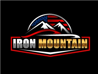 Iron Mountain logo design by dasigns