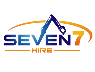 Seven7 Hire  logo design by PMG