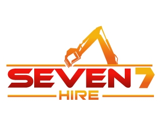 Seven7 Hire  logo design by PMG