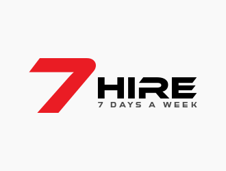 Seven7 Hire  logo design by falah 7097