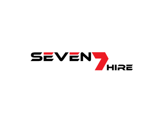 Seven7 Hire  logo design by sodimejo