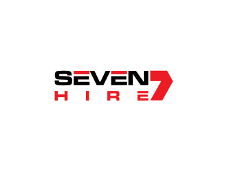 Seven7 Hire  logo design by sodimejo