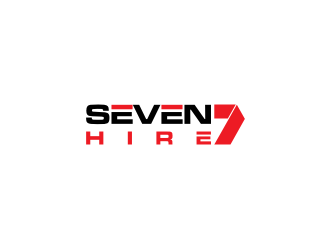 Seven7 Hire  logo design by sodimejo