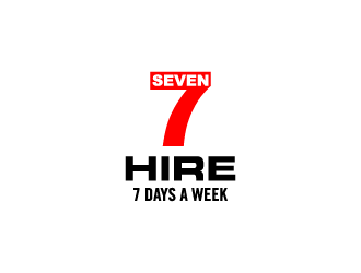 Seven7 Hire  logo design by torresace