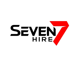 Seven7 Hire  logo design by jaize