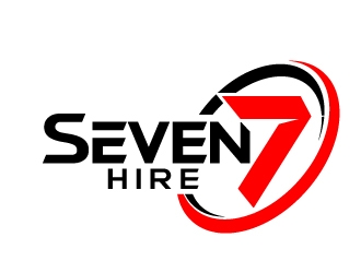 Seven7 Hire  logo design by jaize