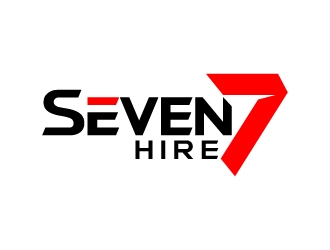 Seven7 Hire  logo design by jaize