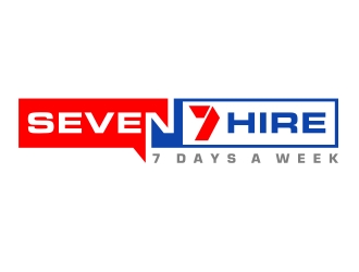 Seven7 Hire  logo design by aura