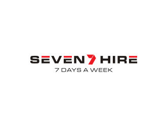 Seven7 Hire  logo design by johana