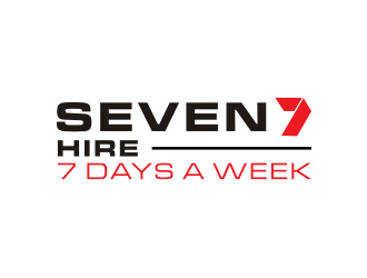 Seven7 Hire  logo design by johana