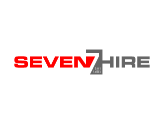 Seven7 Hire  logo design by denfransko