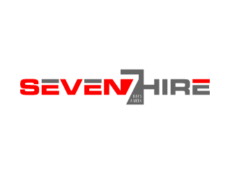 Seven7 Hire  logo design by denfransko