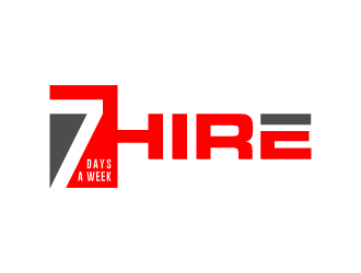 Seven7 Hire  logo design by denfransko