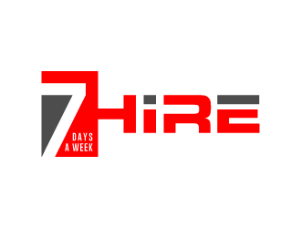 Seven7 Hire  logo design by denfransko