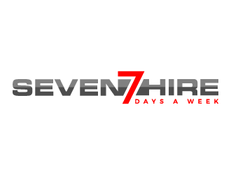 Seven7 Hire  logo design by denfransko