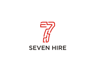 Seven7 Hire  logo design by Niawan