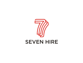 Seven7 Hire  logo design by Niawan