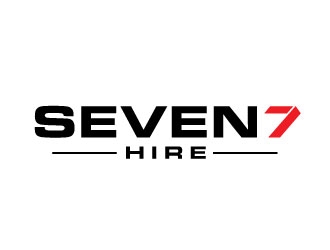 Seven7 Hire  logo design by REDCROW