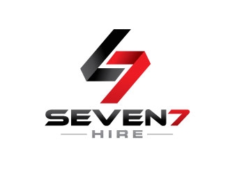 Seven7 Hire  logo design by REDCROW