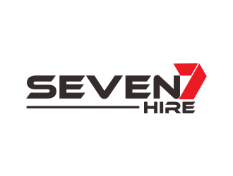 Seven7 Hire  logo design by qqdesigns